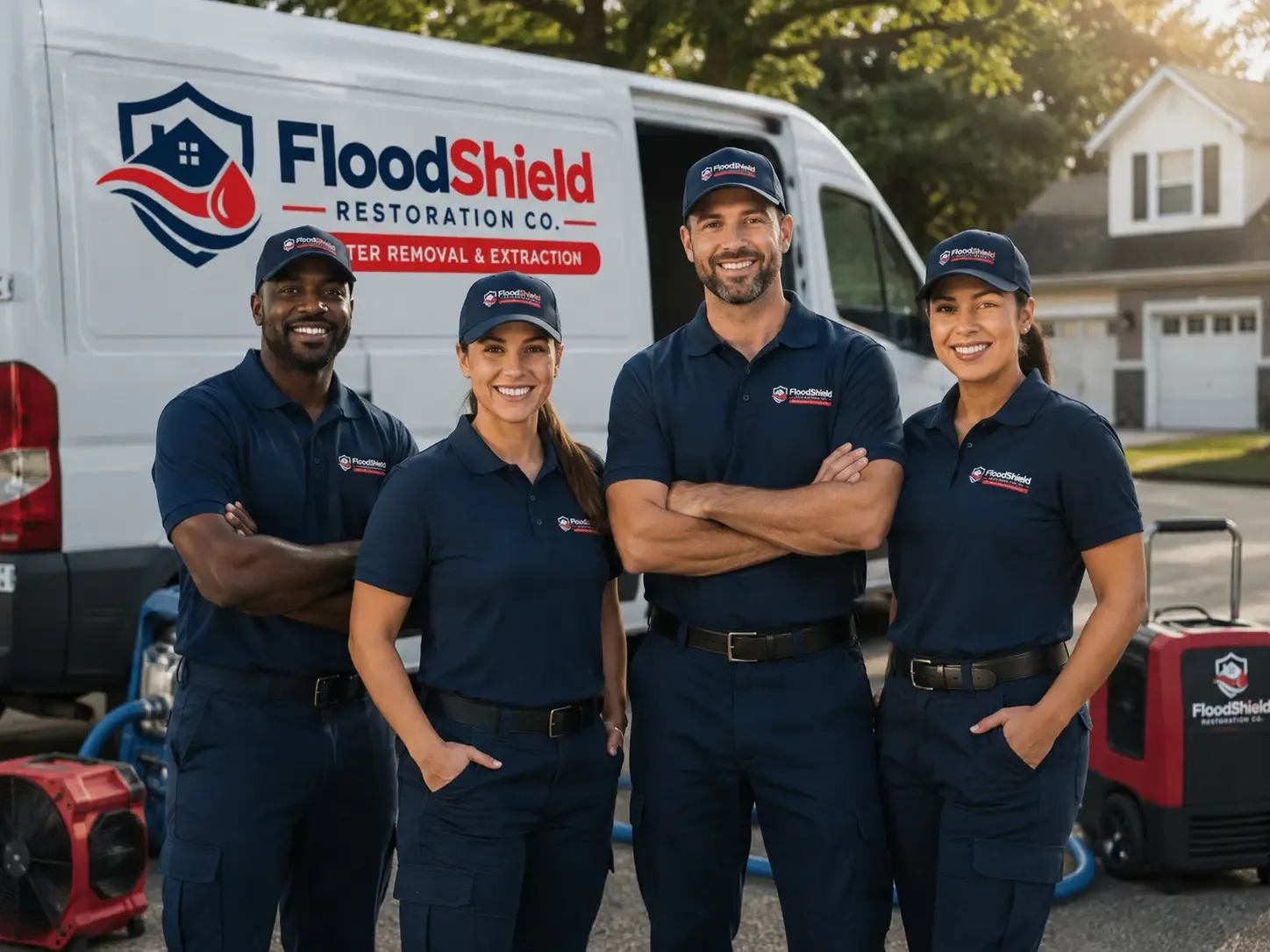 Flood Damage Restoration company in East Baldwin, ME